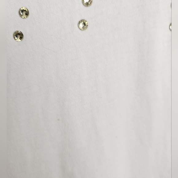 Maje Rhinestone T-shirt Size Small - Picture 6 of 7